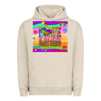 Pigment French Oak love is all that matters Urban Hoodie - HRA Design Shop