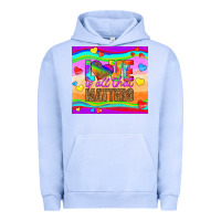 Pigment Grape Ice love is all that matters Urban Hoodie - HRA Design Shop