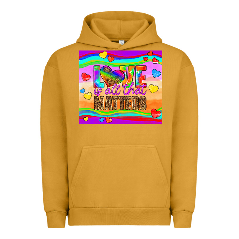 Love Is All That Matters Urban Hoodie by HRA Design Shop | Teevron