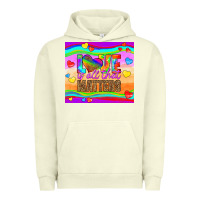 Pigment Pistachio love is all that matters Urban Hoodie - HRA Design Shop