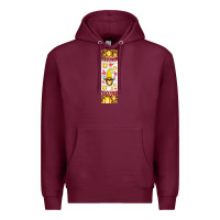 Burgundy softball football penwraps Premium Hoodie - HRA Design Shop