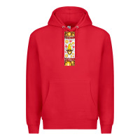Red softball football penwraps Premium Hoodie - HRA Design Shop