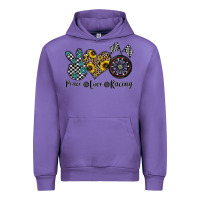 Tulip peace love racing Urban Hoodie - CowhideDigitalArt