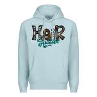 Blue Mist hair hustler Premium Hoodie - SublimationCraftShop