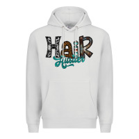 Dove Grey hair hustler Premium Hoodie - SublimationCraftShop
