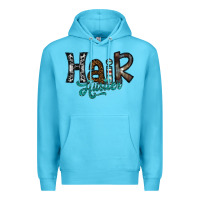 Ocean Blue hair hustler Premium Hoodie - SublimationCraftShop