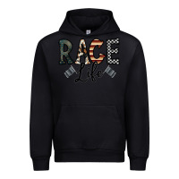 Black race life Urban Hoodie - CowhideDigitalArt