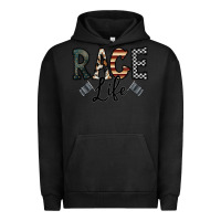 Pigment Black race life Urban Hoodie - CowhideDigitalArt