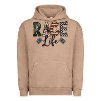 Pigment Burro race life Urban Hoodie - CowhideDigitalArt