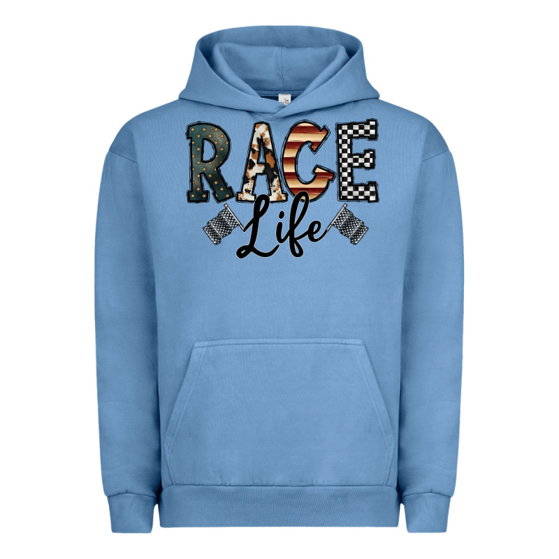 Race Life Urban Hoodie by CowhideDigitalArt | Teevron