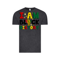 Vintage Black i am black history Vintage Tee - Artiststas