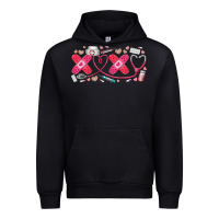 Black xoxo valentine Urban Hoodie - RacoonDesign
