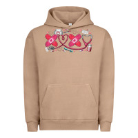 Pigment Burro xoxo valentine Urban Hoodie - RacoonDesign
