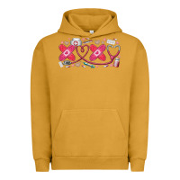 Pigment Peanut Butter xoxo valentine Urban Hoodie - RacoonDesign