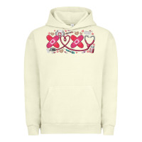 Pigment Pistachio xoxo valentine Urban Hoodie - RacoonDesign