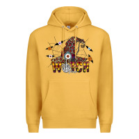 Mustard Witch Please Premium Hoodie - CowhideDigitalArt