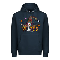 Navy Witch Please Premium Hoodie - CowhideDigitalArt