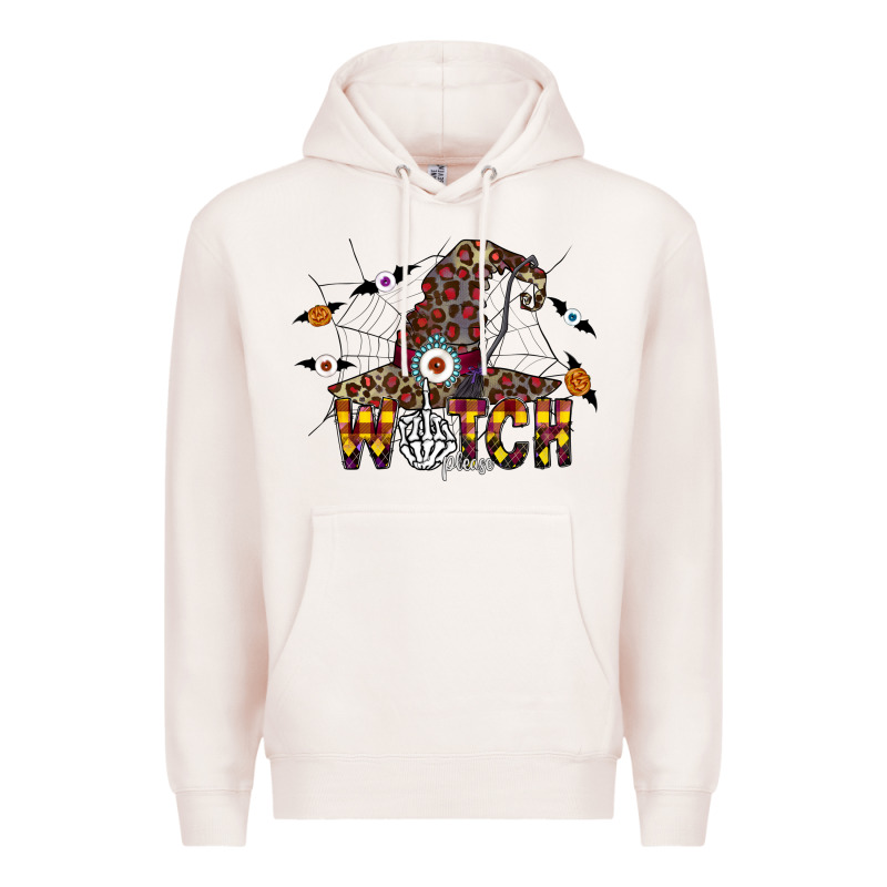 Witch Please Premium Hoodie by CowhideDigitalArt | Teevron