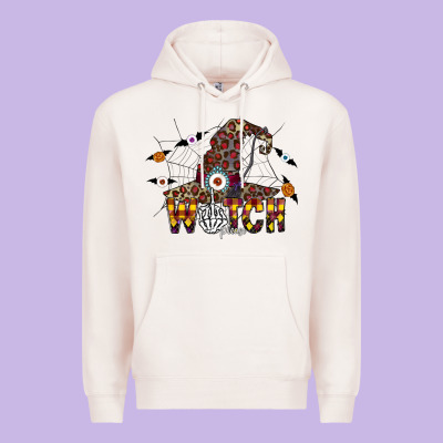 Witch Please Premium Hoodie Designed By Cowhidedigitalart