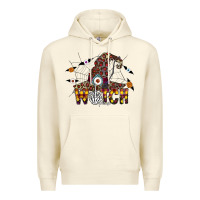Sandshell Witch Please Premium Hoodie - CowhideDigitalArt