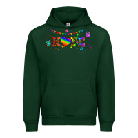 Forest Green lgbtq hope  libbey glass Urban Hoodie - HRA Design Shop