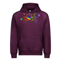 Mauve Wine lgbtq hope  libbey glass Urban Hoodie - HRA Design Shop