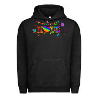 Pigment Black lgbtq hope  libbey glass Urban Hoodie - HRA Design Shop