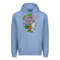 Colony Blue im the nurse elf Premium Hoodie - FaDigitalArtStudio