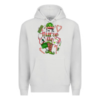 Dove Grey im the nurse elf Premium Hoodie - FaDigitalArtStudio