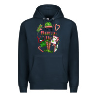Navy im the nurse elf Premium Hoodie - FaDigitalArtStudio