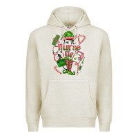 Oatmeal Heather im the nurse elf Premium Hoodie - FaDigitalArtStudio