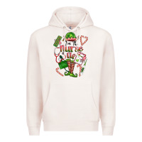 Pale Pink im the nurse elf Premium Hoodie - FaDigitalArtStudio