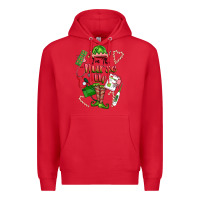 Red im the nurse elf Premium Hoodie - FaDigitalArtStudio