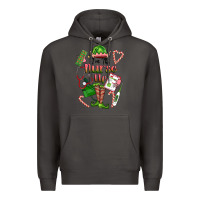 Smoke im the nurse elf Premium Hoodie - FaDigitalArtStudio