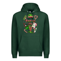 Sports Green im the nurse elf Premium Hoodie - FaDigitalArtStudio