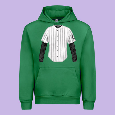 Baseball Uniform Fa Element Urban Hoodie Designed By Fadigitalartstudio
