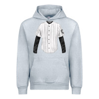 Heather Grey baseball uniform fa element Urban Hoodie - FaDigitalArtStudio