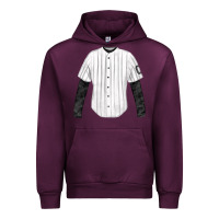 Mauve Wine baseball uniform fa element Urban Hoodie - FaDigitalArtStudio