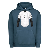 Pigment Midnight Navy baseball uniform fa element Urban Hoodie - FaDigitalArtStudio