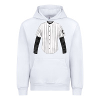 White baseball uniform fa element Urban Hoodie - FaDigitalArtStudio