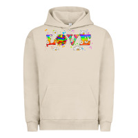 Pigment French Oak lgbtq love libbey glass Urban Hoodie - HRA Design Shop