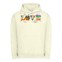 Pigment Pistachio lgbtq love libbey glass Urban Hoodie - HRA Design Shop