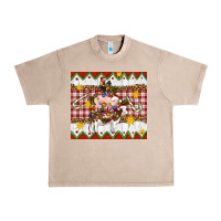 French Oak Stacked Christmas Farm Urban Heavy Tee - Artiststas