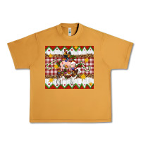 Peanut Butter Stacked Christmas Farm Urban Heavy Tee - Artiststas