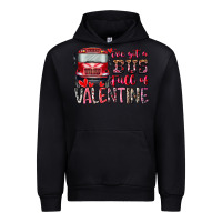 Black I've got bus full of Valentine Urban Hoodie - RacoonDesign