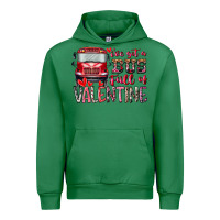 Emerald I've got bus full of Valentine Urban Hoodie - RacoonDesign