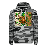 St. Patrick's Day Highland Cow Premium Hoodie | Teevron