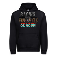 Black racing is my favorite season Urban Hoodie - CowhideDigitalArt