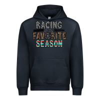 Navy racing is my favorite season Urban Hoodie - CowhideDigitalArt