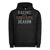 Pigment Black racing is my favorite season Urban Hoodie - CowhideDigitalArt